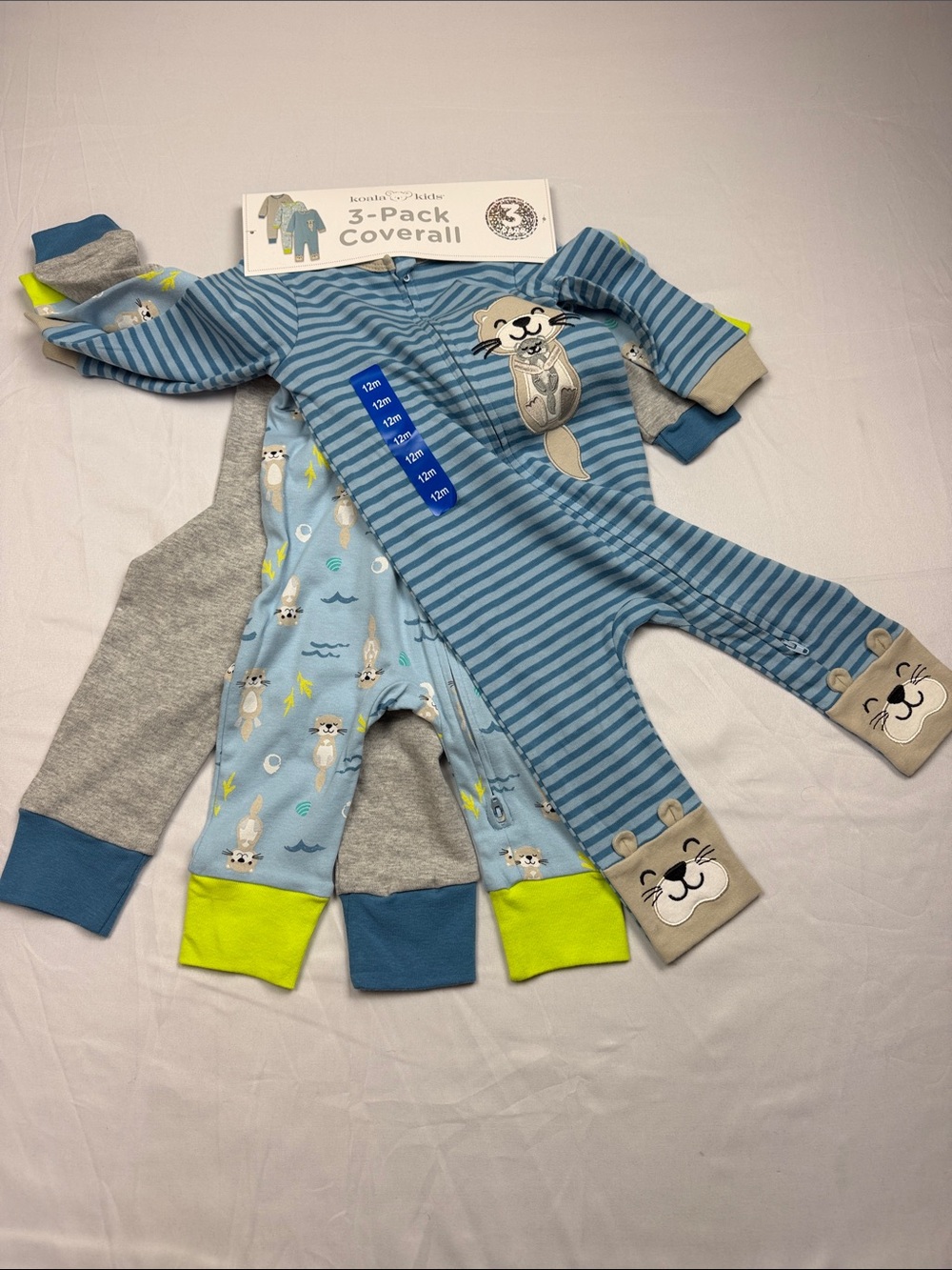 3-Pack Infant Coverall One-Piece - Sleepers